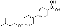 structure of CAS# 1072951-81-5, [4'-(3-Methylbutoxy)[1,1'-biphenyl]-4-yl]boronic acid