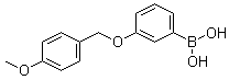 structure of CAS# 1072951-89-3, [3-(4-Methoxybenzyloxy)phenyl]boronic acid