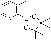 3-Methylpyridine-2-boronic acid pinacol ester molecular structure (CAS 1073371-84-2)