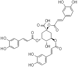 CAS 登录号：1073897-80-9, 1,3,5-三咖啡酰奎宁酸