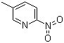 structure of CAS# 1074-38-0, 2-Nitro-5-methylpyridine