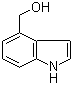 structure of CAS# 1074-85-7, 吲哚-4-甲醇