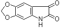 structure of CAS# 107583-34-6, 5H-1,3-Dioxolo[4,5-f]indole-6,7-dione
