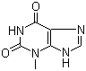 structure of CAS# 1076-22-8, 2,6-Dihydroxy-3-methylpurine