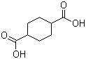 structure of CAS# 1076-97-7, 1,4-环己烷二甲酸