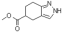 CAS # 1076197-91-5, 4,5,6,7-Tetrahydro-2H-indazole-5-carboxylic acid methyl ester