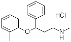 CAS # 107674-15-7, N-Methyl-gamma-(2-methylphenoxy)phenylpropylamine hydrochloride, N-Methyl-gama-(2-methylphenoxy)benzenepropanamine hydrochloride
