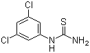 structure of CAS# 107707-33-5, 3,5-Dichlorophenylthiourea