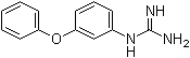structure of CAS# 107771-82-4, 3-Phenoxyphenylguanidine