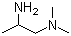 structure of CAS# 108-15-6, 1-(Dimethylamino)-2-propylamine