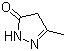 structure of CAS# 108-26-9, 3-甲基-2-吡唑啉-5-酮