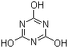 Cyanuric acid molecular structure (CAS 108-80-5)