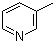 CAS # 108-99-6, 3-Picoline, 3-Methylpyridine