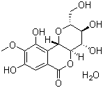 CAS 登录号：108032-11-7, 岩白菜素一水合物