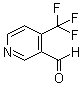 CAS 登录号：1083197-78-7, 4-(三氟甲基)-3-吡啶甲醛