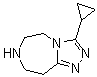 CAS # 1083401-12-0, 3-Cyclopropyl-6,7,8,9-tetrahydro-5H-1,2,4-triazolo[4,3-d][1,4]diazepine