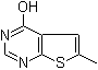 structure of CAS# 108831-66-9, 6-Methylthieno[2,3-d]pyrimidin-4-ol