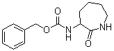 (2-氧代氮杂环庚烷-3-基)氨基甲酸苄酯分子结构 (CAS 108875-45-2)