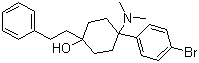 CAS 登录号：108914-87-0, 4-(4-溴苯基)-4-二甲氧基氨基-1-苯乙基环己醇