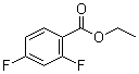 structure of CAS# 108928-00-3, Ethyl 2,4-difluorobenzoate