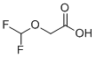 structure of CAS# 1089695-61-3, 2-(Difluoromethoxy)acetic acid
