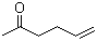 structure of CAS# 109-49-9, 5-Hexen-2-one