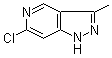 6-Chloro-3-methyl-1H-pyrazolo[4,3-c]pyridine molecular structure (CAS 1092062-74-2)