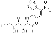 CAS 登录号：1092935-76-6, 2-脱氧-2-[(7-硝基-2,1,3-苯并恶二唑-4-基)氨基]-L-葡萄糖