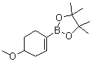 structure of CAS# 1092938-92-5, 2-(4-Methoxy-1-cyclohexenyl)-4,4,5,5-tetramethyl-1,3,2-dioxaborolane