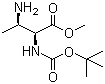 CAS 登录号：1093190-13-6, (2S,3R)-3-氨基-2-叔丁氧羰基氨基丁酸甲酯