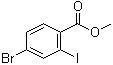 4-Bromo-2-iodobenzoic acid methyl ester molecular structure (CAS 1093418-75-7)