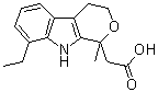 CAS # 109518-47-0, 8-Ethyl-1,3,4,9-tetrahydro-1-methylpyrano[3,4-b]indole-1-acetic acid