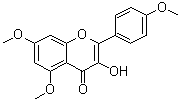 structure of CAS# 1098-92-6, 5,7,4'-Trimethoxykaempferol