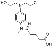 structure of CAS# 109882-27-1, Hydroxy bendamustine