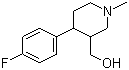 CAS # 109887-53-8, 4-(4-Fluorophenyl)-3-hydroxymethyl-1-methyl-piperidine