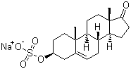 structure of CAS# 1099-87-2, Sodium prasterone sulfate