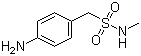 4-Amino-N-methylbenzenemethanesulfonamide molecular structure (CAS 109903-35-7)