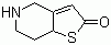 5,6,7,7a-Tetrahydrothieno[3,2-c]pyridin-2(4H)-one molecular structure (CAS 109904-37-2)