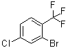 structure of CAS# 1099597-32-6, 2-Bromo-4-chloro-1-(trifluoromethyl)benzene