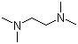四甲基乙二胺分子结构 (CAS 110-18-9)