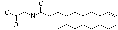 N-油酰肌氨酸分子结构 (CAS 110-25-8)