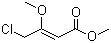 structure of CAS# 110104-60-4, Methyl (E)-4-chloro-3-methoxy-2-butenoate