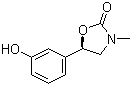(R)-5-(3-Hydroxyphenyl)-3-methyl-2-oxazolidinone molecular structure (CAS 110193-49-2)