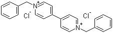 1,1'-二苄基-4,4'-联吡啶二氯化物分子结构 (CAS 1102-19-8)