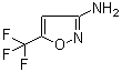 structure of CAS# 110234-43-0, 5-(Trifluoromethyl)-3-isoxazolamine