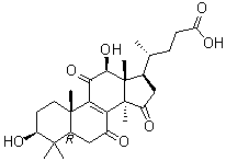 CAS # 110267-45-3, Lucidenic acid L, (3beta,5alpha,12beta)-3,12-Dihydroxy-4,4,14-trimethyl-7,11,15-trioxo-chol-8-en-24-oic acid