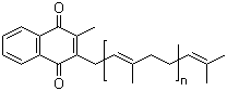 structure of CAS# 11032-49-8, Vitamin K2