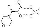structure of CAS# 1103738-19-7, (5S)-4,5-O-(1-甲基亚乙基)-1-C-4-吗啉基-D-戊二醛-5,2-呋喃木糖