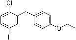 1-Chloro-2-[(4-ethoxyphenyl)methyl]-4-iodobenzene molecular structure (CAS 1103738-29-9)