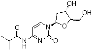 structure of CAS# 110522-75-3, N-Isobutyryl-2'-deoxycytidine